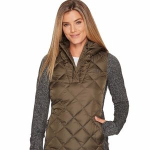 The North Face Olive Quilted Vest